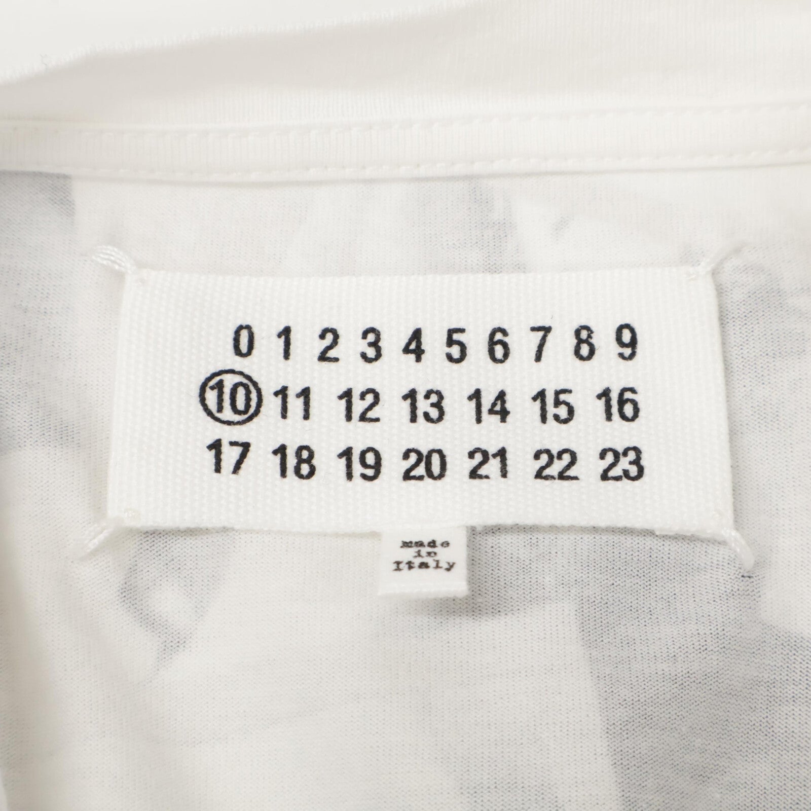 Maison Margiela 马吉拉 黑色印花T恤 上衣