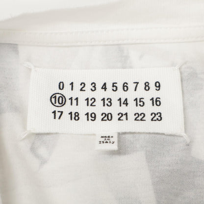 Maison Margiela 马吉拉 黑色印花T恤 上衣