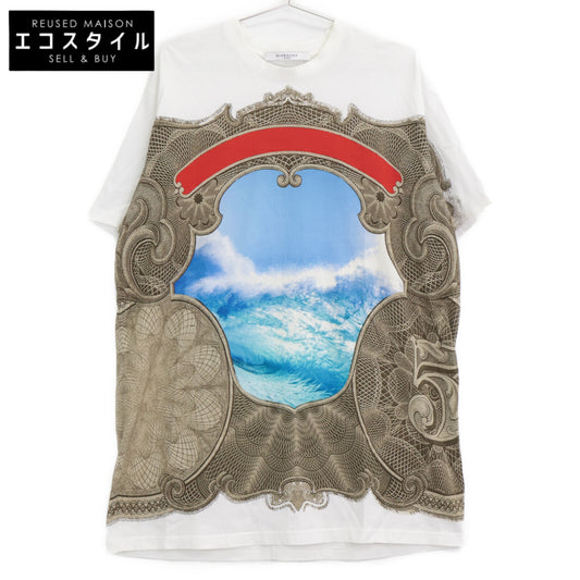GIVENCHY ジバンシィ 【国内正規】17J 7109 881 グラフィック ビッグシルエット 半袖Tシャツ/ トップス