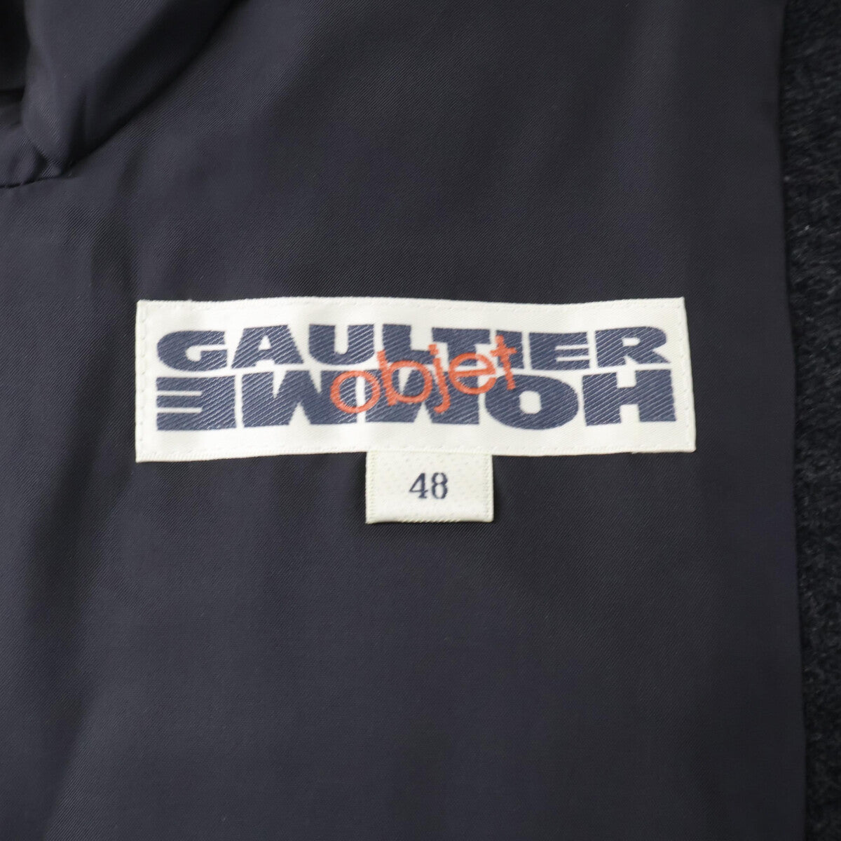 Jean Paul GAULTIER HOMME KW-0150 Dark Gray Wool-Blend Long Coat