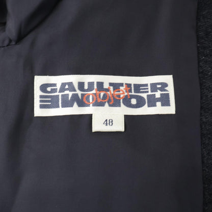 Jean Paul GAULTIER HOMME KW-0150 Dark Gray Wool-Blend Long Coat