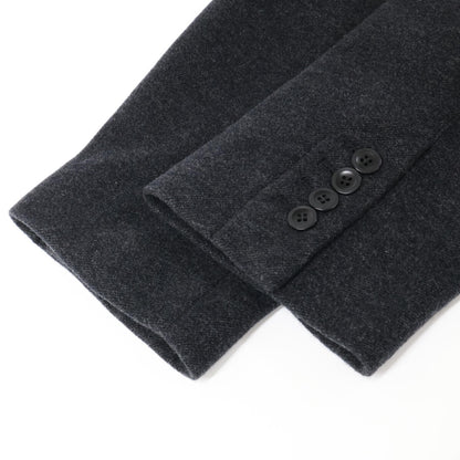 Jean Paul GAULTIER HOMME KW-0150 Dark Gray Wool-Blend Long Coat