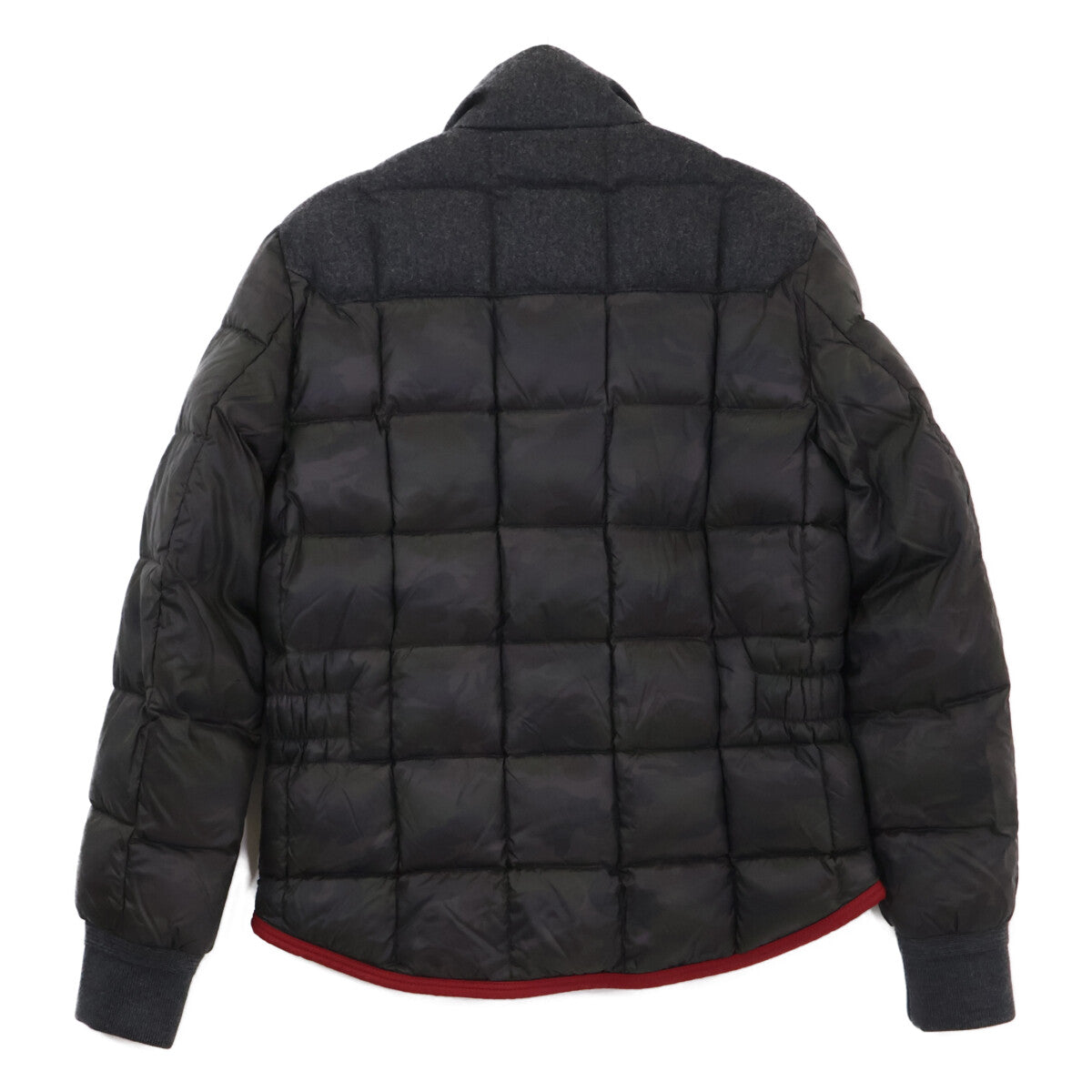 MONCLER モンクレール LUMIERE カモフラ ウール切替 ダウンジャケット ジャケット
