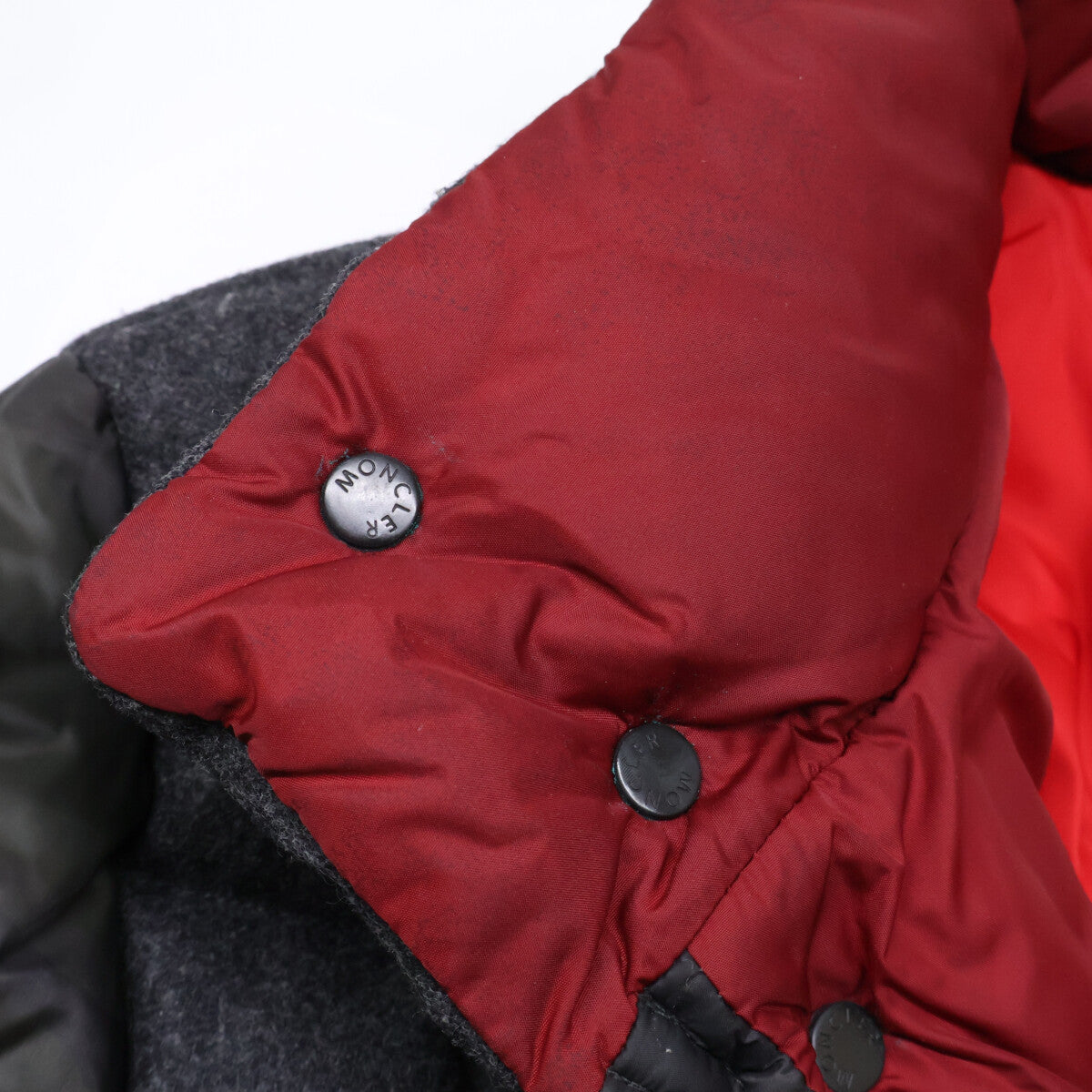MONCLER モンクレール LUMIERE カモフラ ウール切替 ダウンジャケット ジャケット