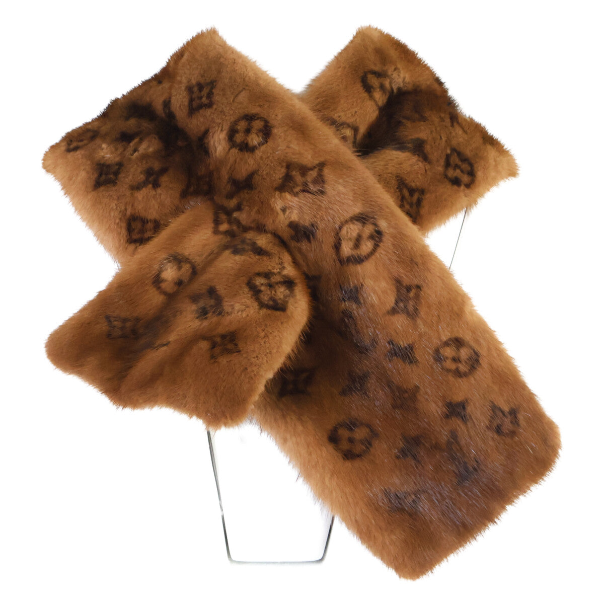 M78744 貂皮100% Monogram 围巾 - 女士