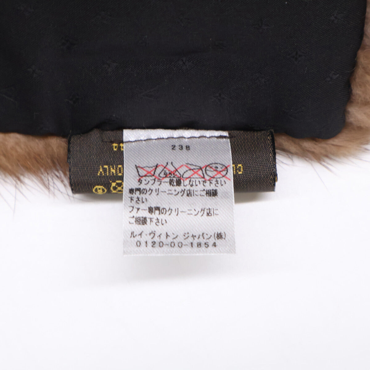 LOUIS VUITTON ルイヴィトン M78744 ミンク100 モノグラム マフラー マフラー