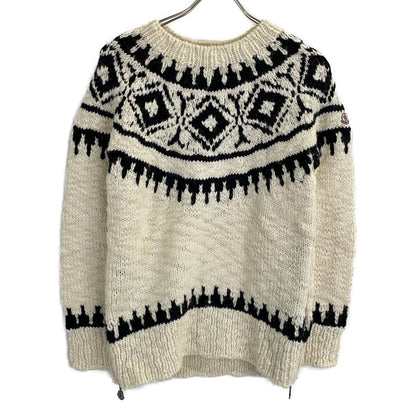 MAGLIONE 羊毛侧拉链针织上衣 S