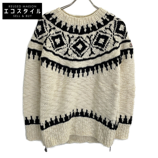 MONCLER モンクレール MAGLIONE ウール サイドジップ ニット トップス