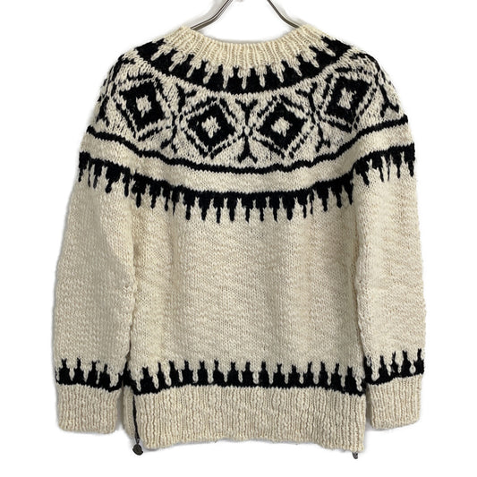 MONCLER モンクレール MAGLIONE ウール サイドジップ ニット トップス