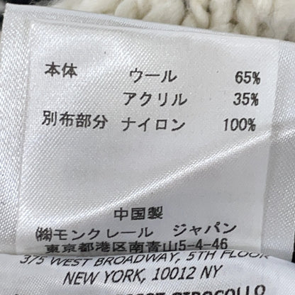 MAGLIONE 羊毛侧拉链针织上衣 S