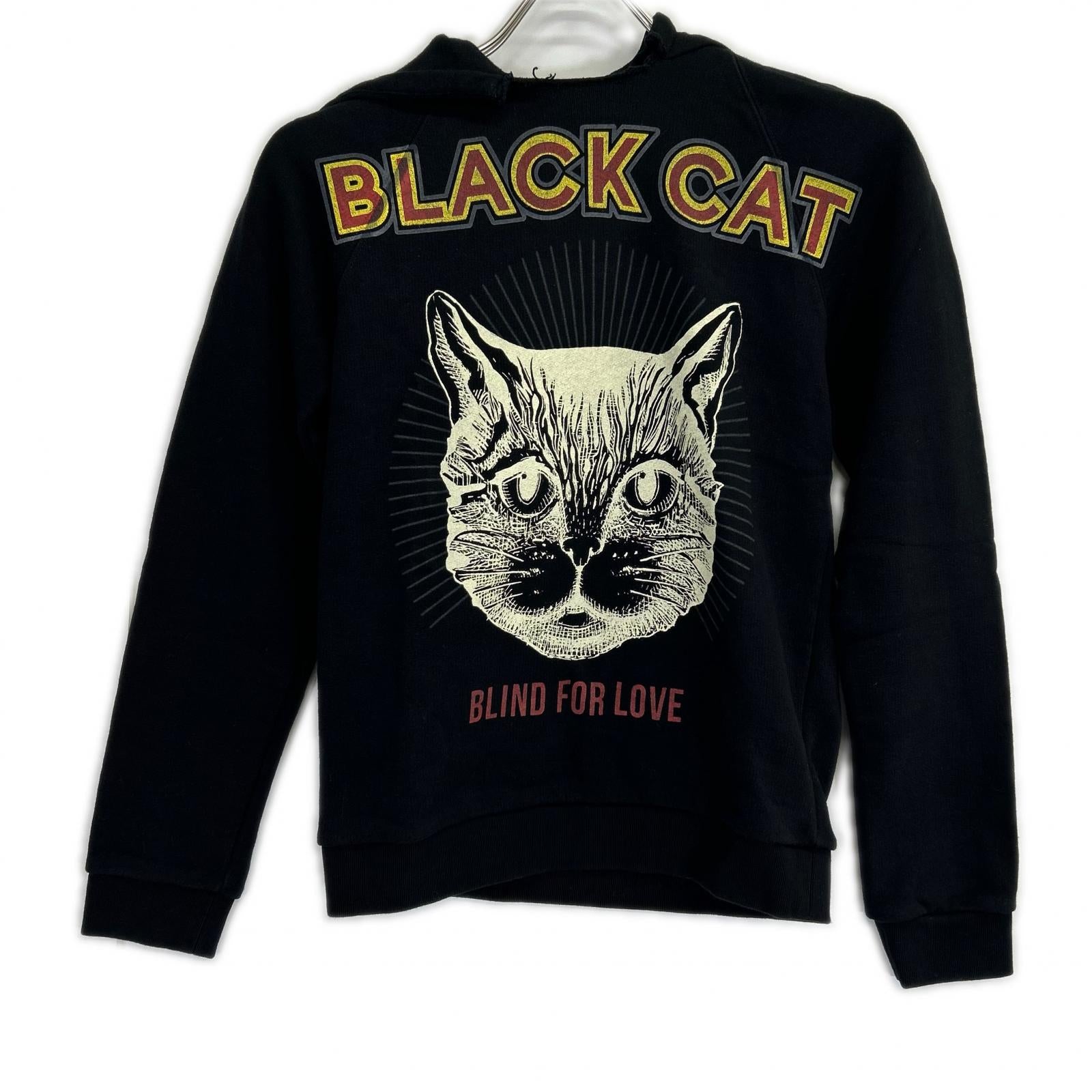 GUCCI グッチ 520775 ブラック ブラックキャット パーカー トップス