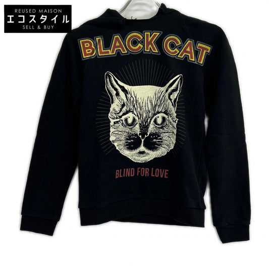 GUCCI グッチ 520775 ブラック ブラックキャット パーカー トップス