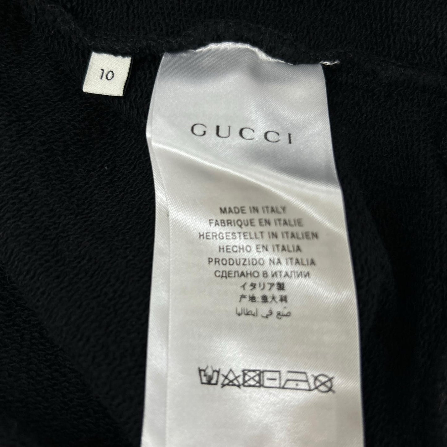 GUCCI グッチ 520775 ブラック ブラックキャット パーカー トップス