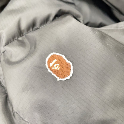 A BATHING APE BAPE 黑色×橄榄绿迷彩 双面羽绒马甲 马甲