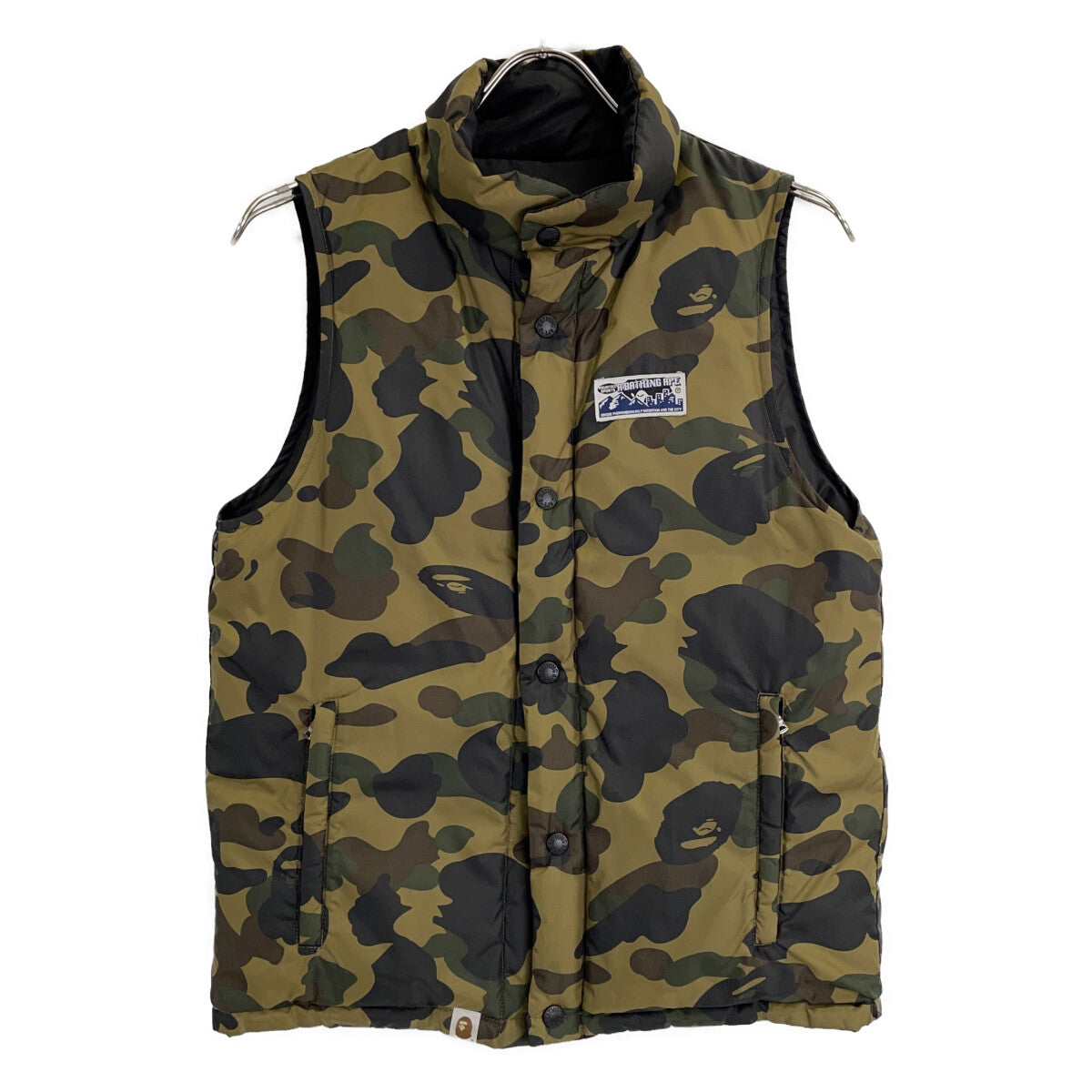 A BATHING APE アベイシングエイプ ブラック×オリーブドラブカラー
