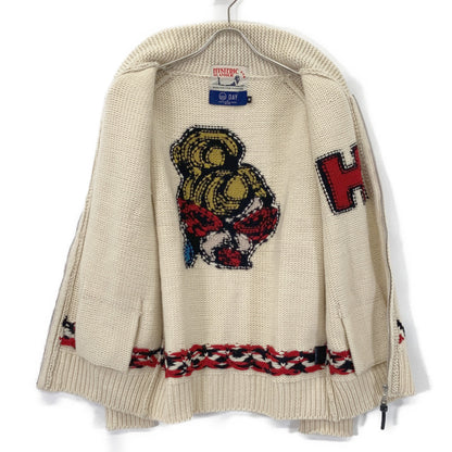 HYSTERIC GLAMOUR HYSTERIC GLAMOUR 02193ND03 ×GRANTED MISS HYSTERIC针织套头毛衣 开衫 上衣