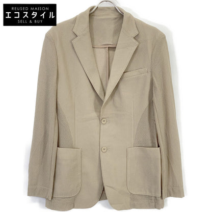 MUTA MARINE 170416 Beige Mesh Tailored Jacket