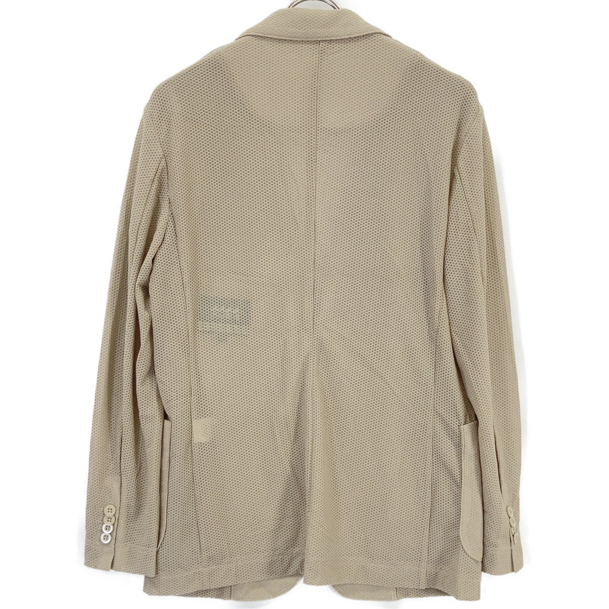 MUTA MARINE 170416 Beige Mesh Tailored Jacket