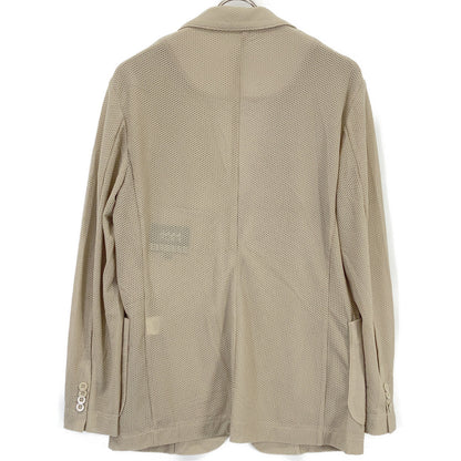 MUTA MARINE 170416 Beige Mesh Tailored Jacket