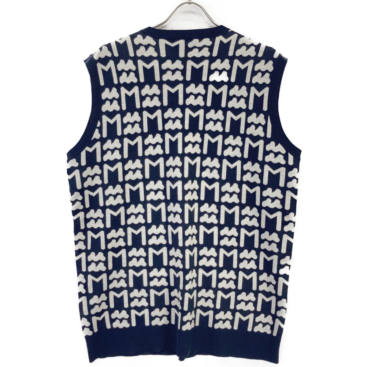 MUTA MARINE 210305 MM PATTERN Jacquard Knit Vest