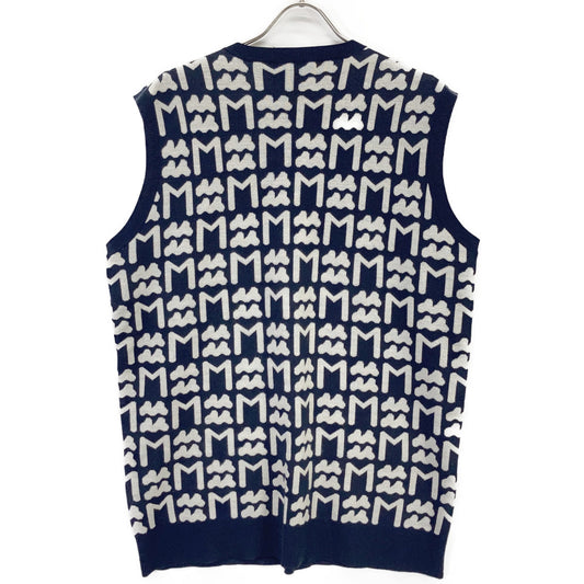 MUTA MARINE 210305 MM PATTERN Jacquard Knit Vest