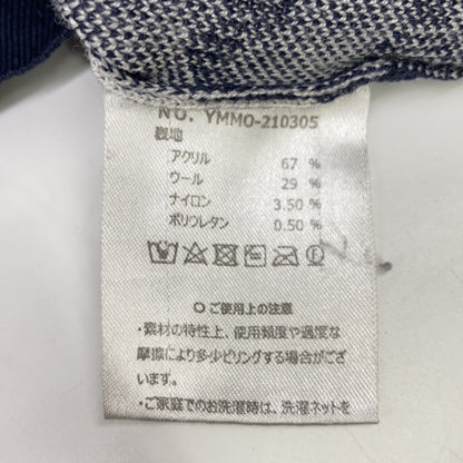 MUTA MARINE 210305 MM PATTERN Jacquard Knit Vest