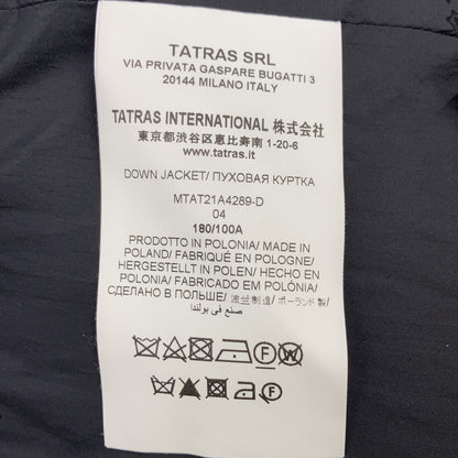TATRAS タトラス 21年 MTAT21A4289 ブラック ドミッツィアーノ ダウンジャケット ジャケット