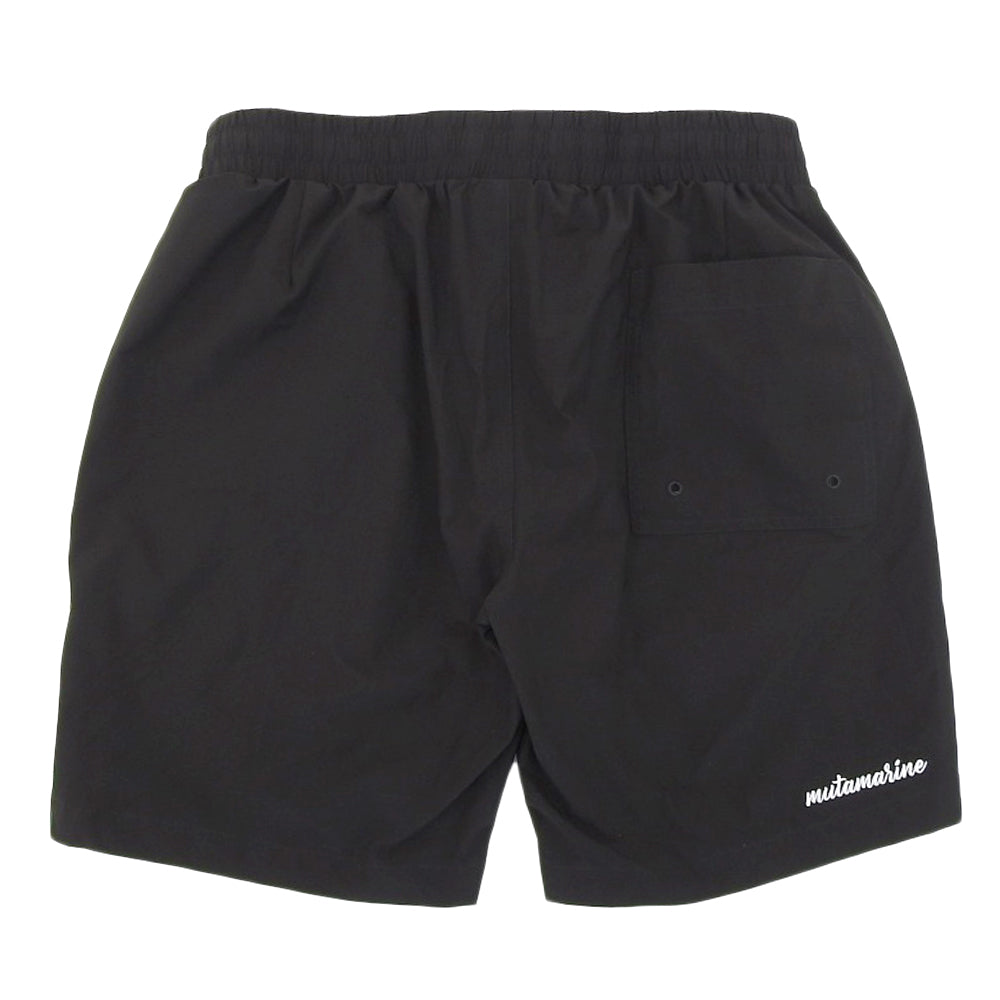 MUTA MARINE ムータマリーン 美品 ハーフパンツ ボトムス メンズ ブラック 6 444397 ボトムス 6