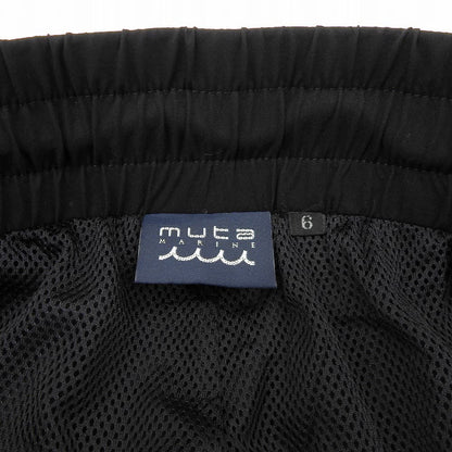 MUTA MARINE ムータマリーン 美品 ハーフパンツ ボトムス メンズ ブラック 6 444397 ボトムス 6