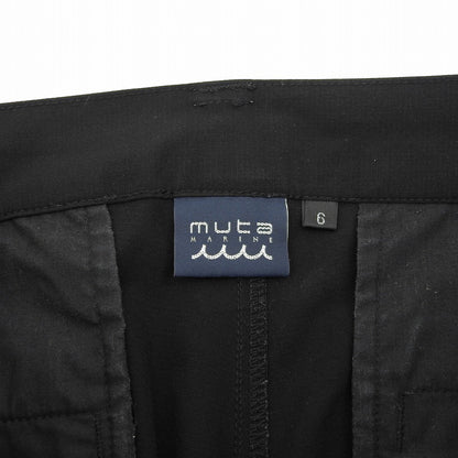 MUTA MARINE ムータマリーン ロゴ ハーフパンツ ボトムス メンズ ブラック 6 444093 ボトムス 6