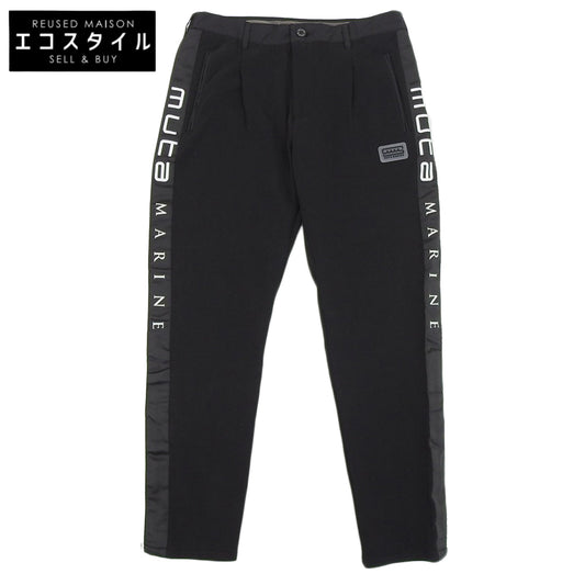 MUTA MARINE ムータマリーン サイドライン イージスラックス ボトムス メンズ ブラック 6 444134 ボトムス 6