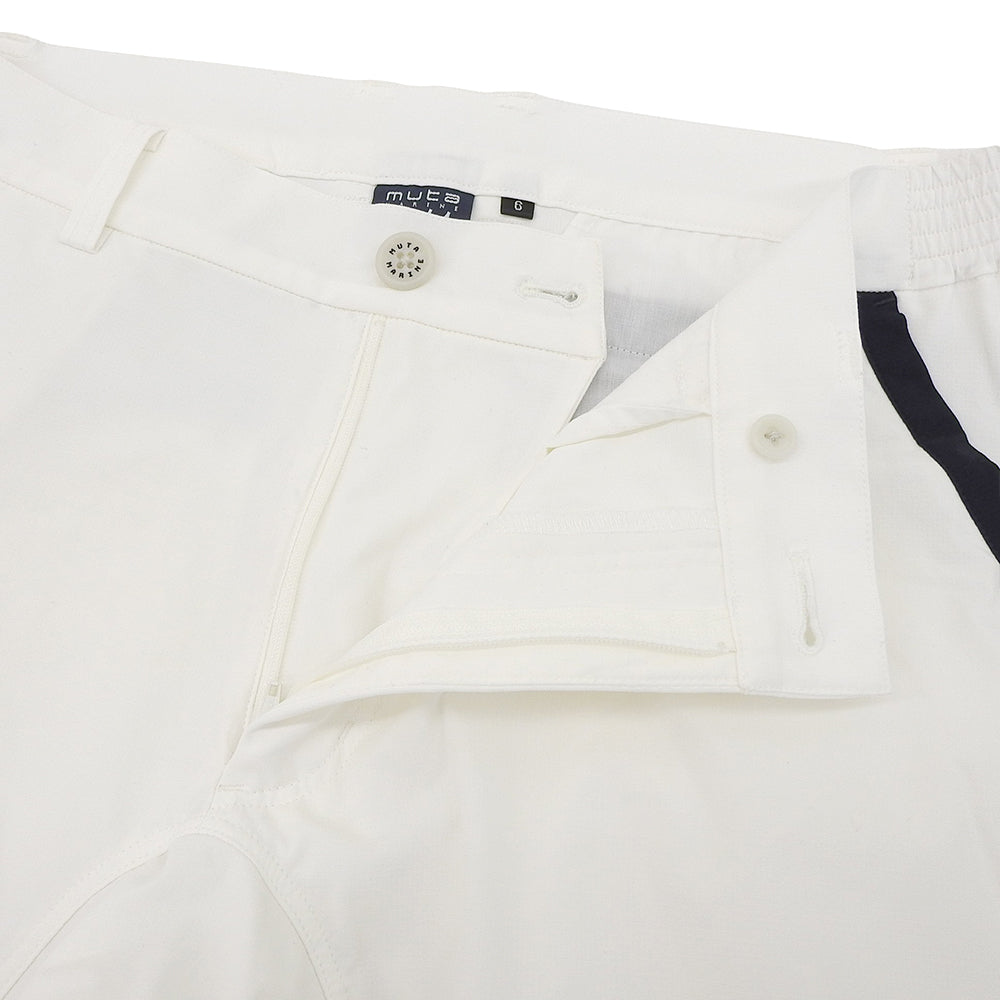 MUTA MARINE ムータマリーン 美品 MOVEFITR ロングパンツ ボトムス メンズ ホワイト 6 444064 ボトムス 6