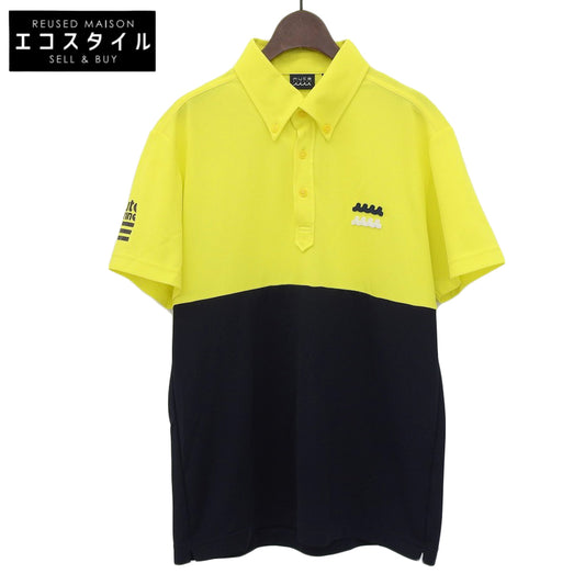 MUTA MARINE ムータマリーン ポロシャツ トップス メンズ イエロー×ネイビー 6 98507 トップス 6