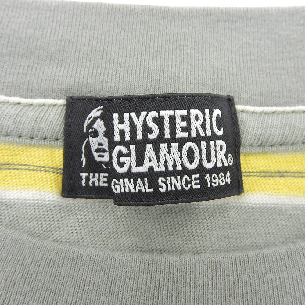 HYSTERIC GLAMOUR ヒステリックグラマー 美品 LADIES GIRL ワンピース レディース イエロー F 01211CO07 ワンピース