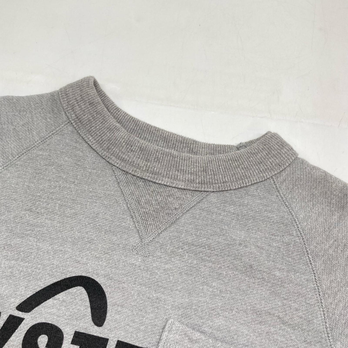 HYSTERIC GLAMOUR ヒステリックグラマー 01171CS02 グレー CLASSIC ポケット付 スウェット トップス
