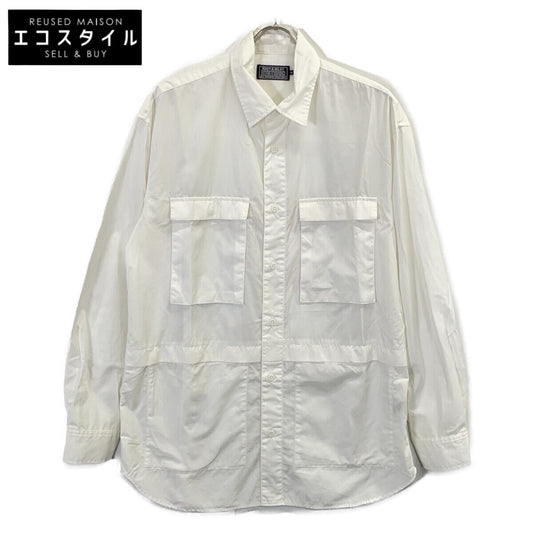 HYSTERIC GLAMOUR ヒステリックグラマー 02213AH05 ホワイト SONIC YOUTH/DIRTY 4ポケットシャツ トップス