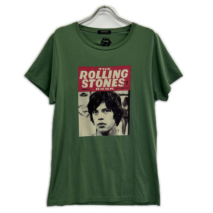 HYSTERIC GLAMOUR ヒステリックグラマー 05201CT05 ローリング・ストーンズ ミック・ジャガー グリーン Tシャツ トップス