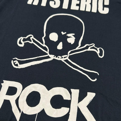 HYSTERIC GLAMOUR ヒステリックグラマー 05221CT03 ブラック SB HYS ROCK Tシャツ トップス