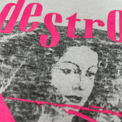 HYSTERIC GLAMOUR ヒステリックグラマー グレー DESTROY ALL MONSTERS DOPPELGANGER Tシャツ トップス
