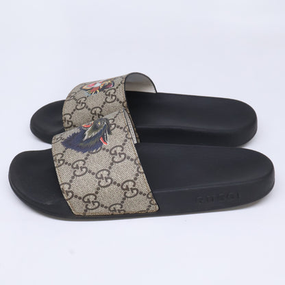 GUCCI 508811 GG Supreme Angry Cat Slide Sandals Shoes