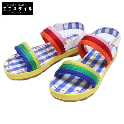 GUCCI グッチ レインボーストラップ サンダル シューズ