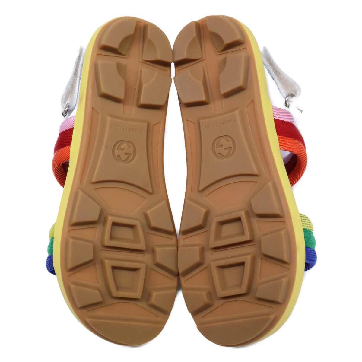 GUCCI グッチ レインボーストラップ サンダル シューズ