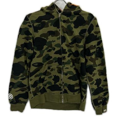 A BATHING APE アベイシングエイプ 001ZPE302009X カモフラ FUNTHERA MILITIA シャークパーカー トップス