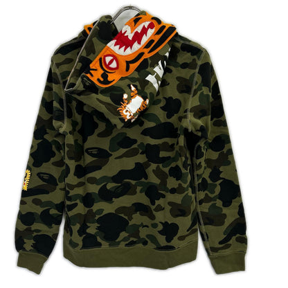 A BATHING APE アベイシングエイプ 001ZPE302009X カモフラ FUNTHERA MILITIA シャークパーカー トップス