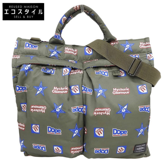 HYSTERIC GLAMOUR Interview 2-Way Bag Shoulder Bag Men's Khaki Handbag