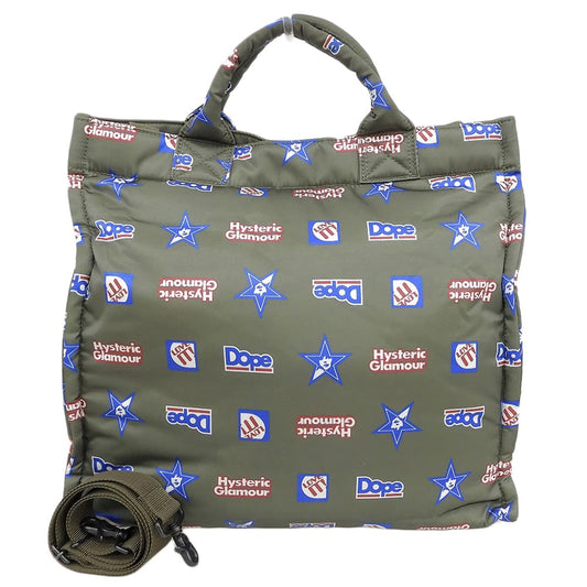 HYSTERIC GLAMOUR Interview 2-Way Bag Shoulder Bag Men's Khaki Handbag