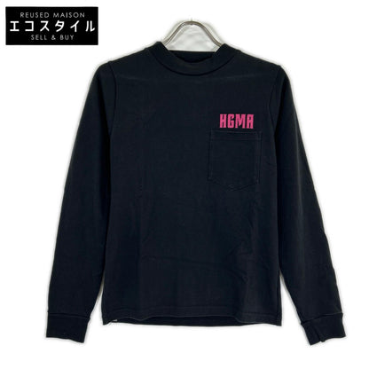 HYSTERIC GLAMOUR ヒステリックグラマー 0153CL08 ブラック×ピンク ヒステリックガール ロングTシャツ トップス