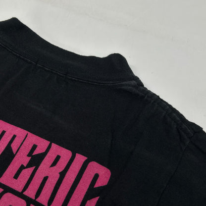 HYSTERIC GLAMOUR ヒステリックグラマー 0153CL08 ブラック×ピンク ヒステリックガール ロングTシャツ トップス