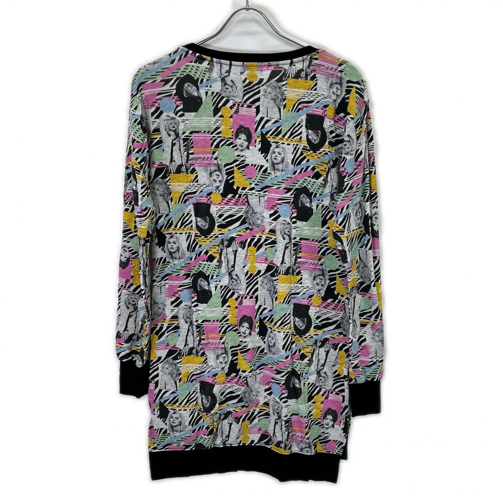 HYSTERIC GLAMOUR ヒステリックグラマー 0153CO03 総柄 ヒスガール シャツワンピース トップス