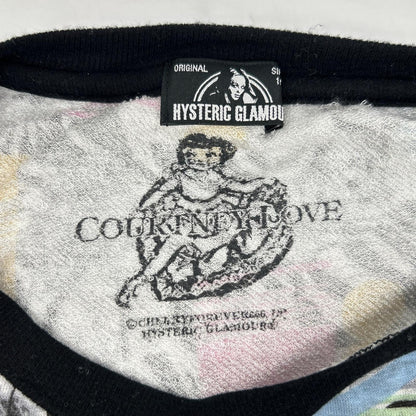 HYSTERIC GLAMOUR ヒステリックグラマー 0153CO03 総柄 ヒスガール シャツワンピース トップス